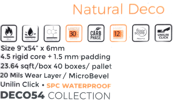 DECO54 COLLECTION (NATURAL DECO) - Image 3