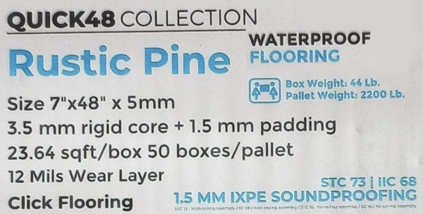 QUICK48 COLLECTION (RUSTIC PINE) - Image 3