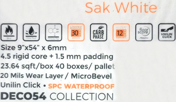 DECO54 COLLECTION (SAK WHITE) - Image 3